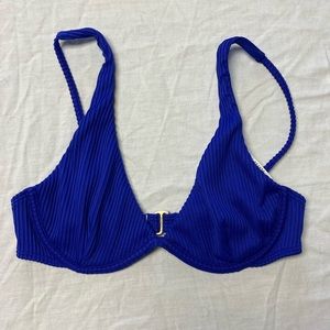 Hollister underwire bikini Blue